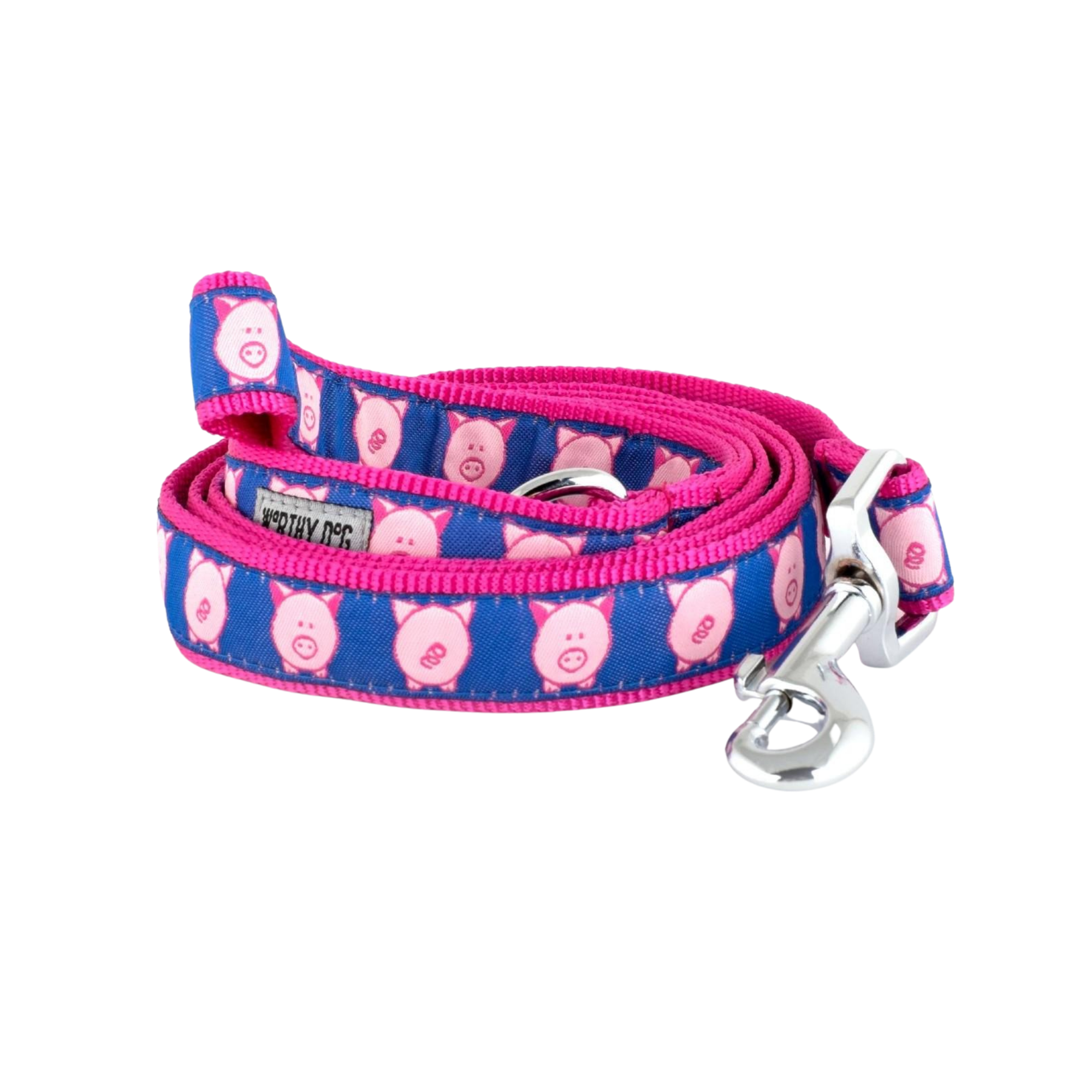 The Worthy Dog Wilbur PIg Dog Lead - Mutts & Co.